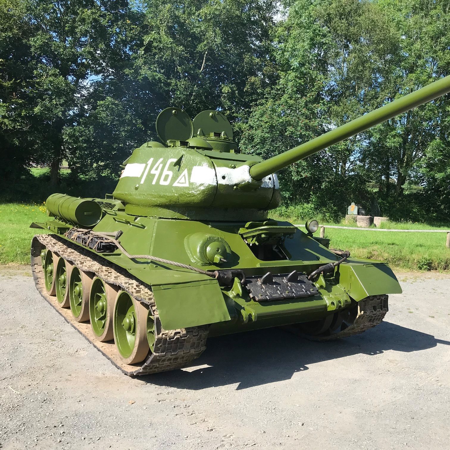 Old Tank at Cobbaton Combat Collection