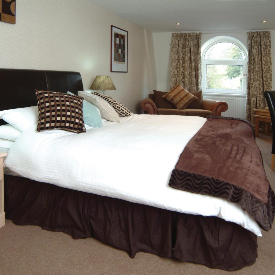 The Superior Estuary Room Bedroom at The Durrant House Hotel