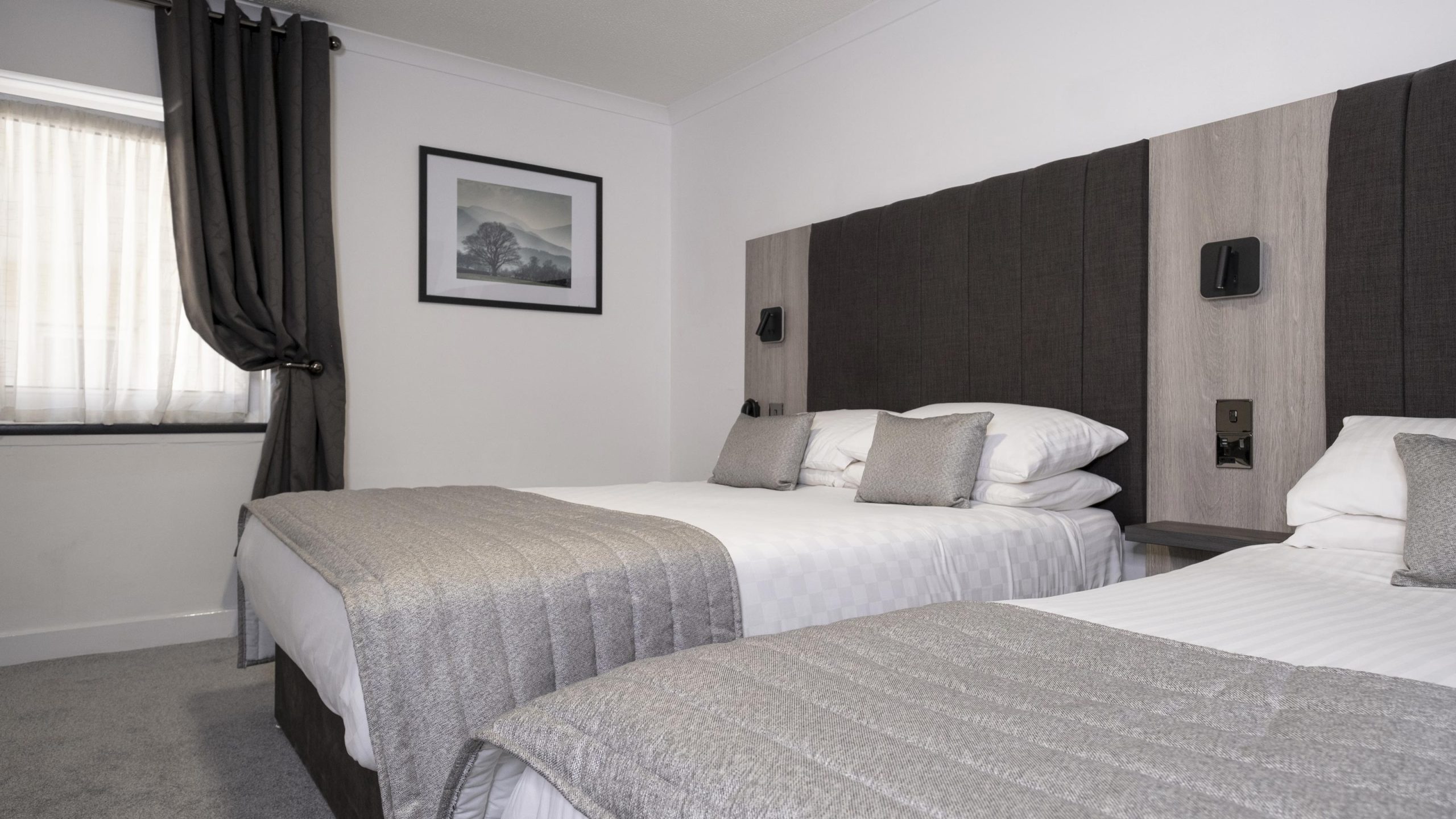 The Standard accessible Family Room Bedroom at The Durrant House Hotel