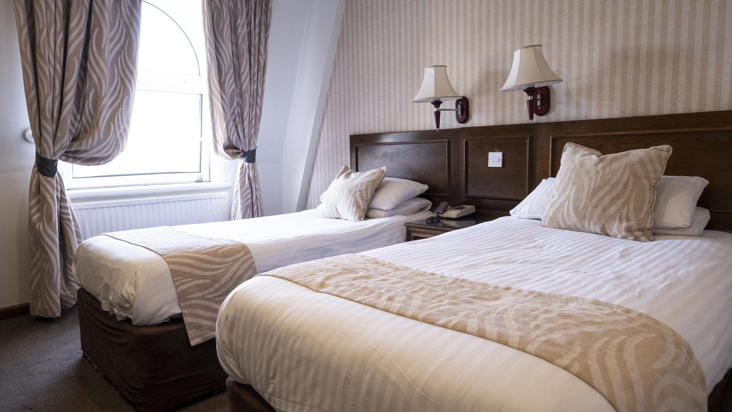 The Standard Room Bedroom at The Durrant House Hotel